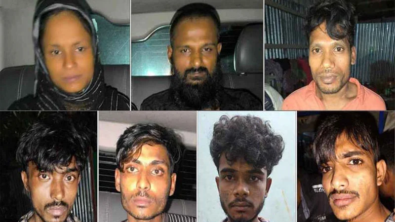 গাজীপুরে সাংবাদিক হত্যা মামলায় দুদিনের রিমান্ডে গ্রেপ্তার ৭ জন; রয়েছে ২৯ মামলা