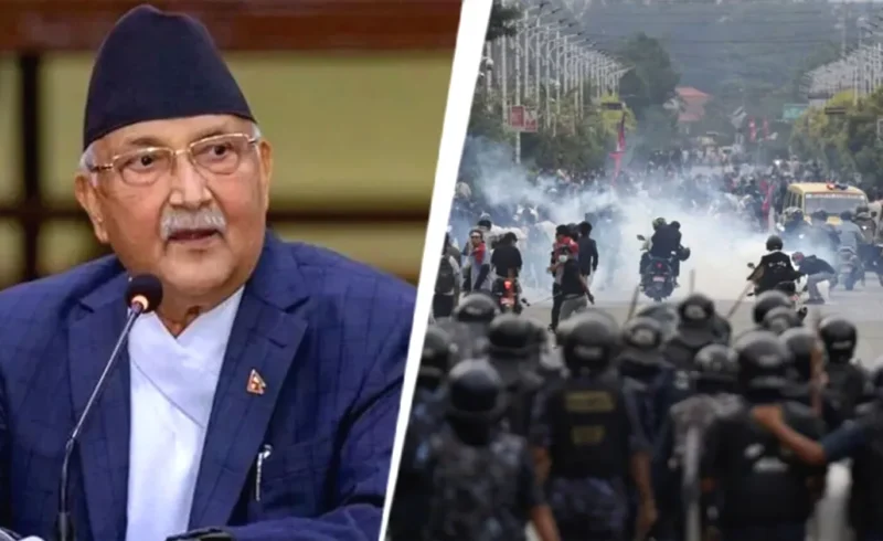 নেপালে বিক্ষোভে ১৯ জন নিহত হওয়ার পর পদত্যাগ করেছেন দেশটির প্রধানমন্ত্রী কেপি শর্মা ওলি
